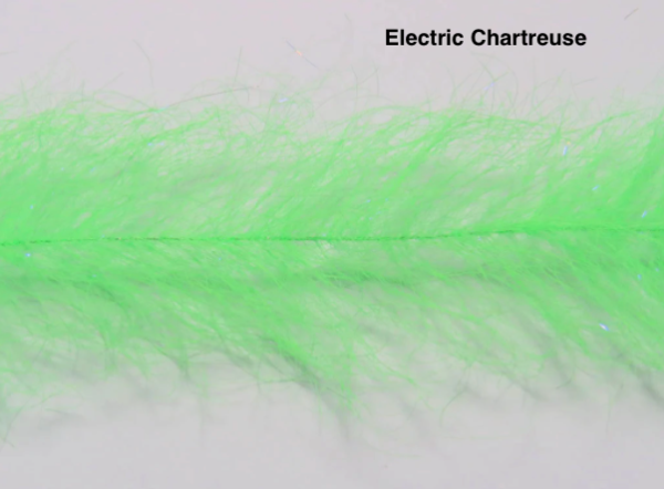 Frenzy Fly Fiber Brush Electric Chartreuse Frenzy Fly Fiber Brush Electric Chartreuse